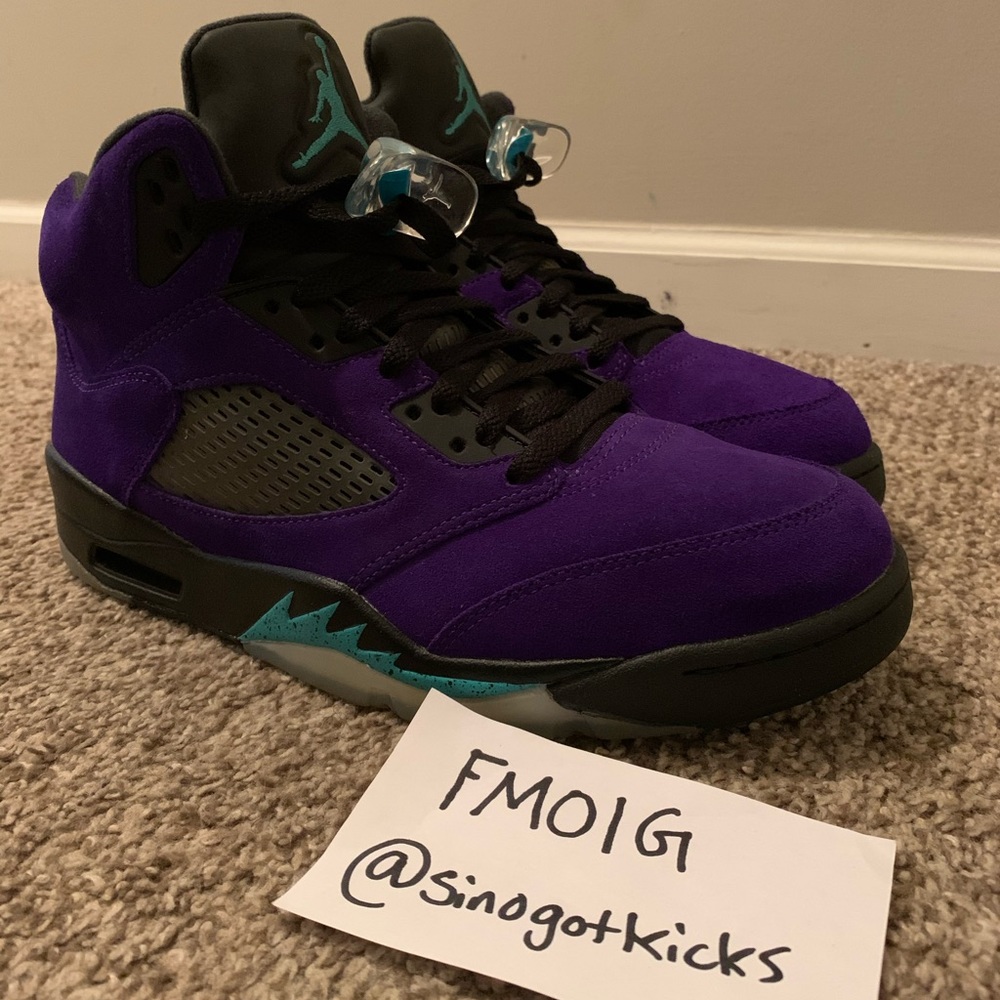 ‼️SOLD‼️Jordan 5 retro “Alternate Grape” - Picture 1 of 7